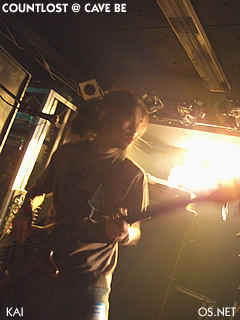 2007/003/22 COUNTLOST@Cave be 甲斐(bass)