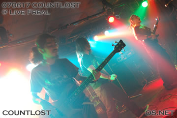 2007/06/17 COUNTLOST@新宿Live Freak