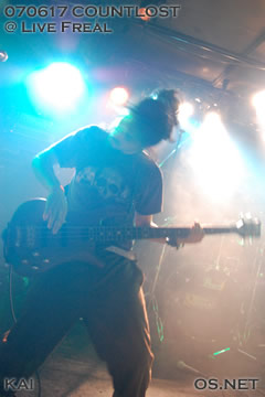 2007/06/17 COUNTLOST@新宿Live Freak：甲斐