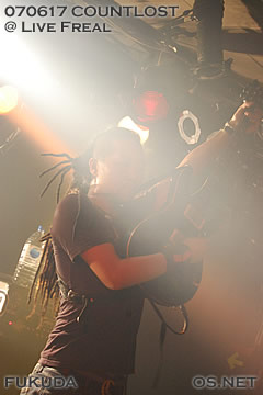 2007/06/17 COUNTLOST@新宿Live Freak：福田